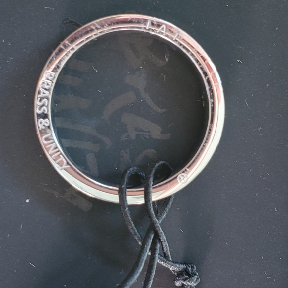 Brass and Unity Silver Ring - Picture 1 of 2
